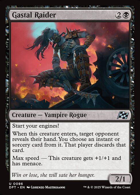 MTG Gastal Raider DFT 086 Regular Nonfoil
