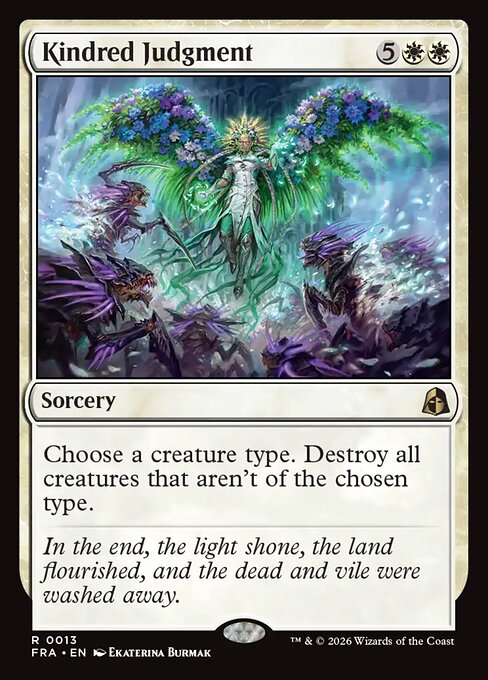 MTG Kindred Judgment FRA 013 Standard Nonfoil front