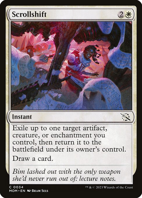 MTG Scrollshift MOM 034 Regular Foil
