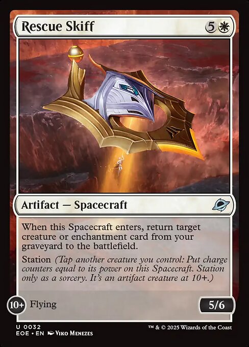 MTG Rescue Skiff EOE 032 Regular Nonfoil
