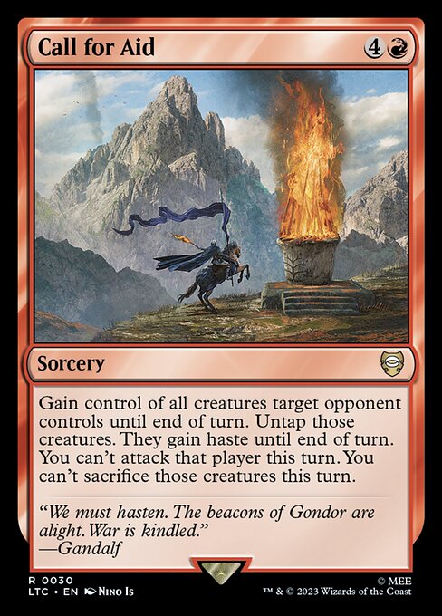 MTG Call for Aid LTC 030 Regular Nonfoil