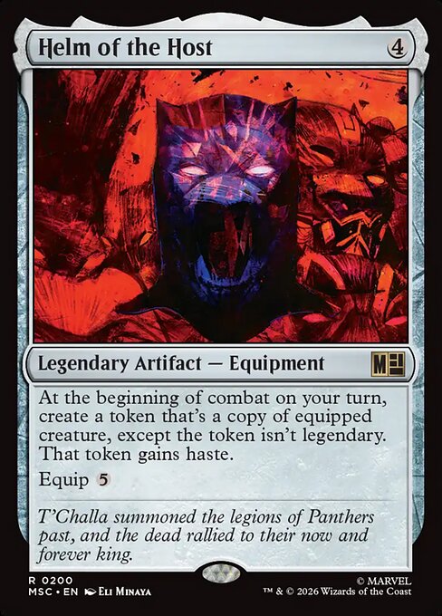 MTG Helm of the Host MSC 200 Regular Surge Foil