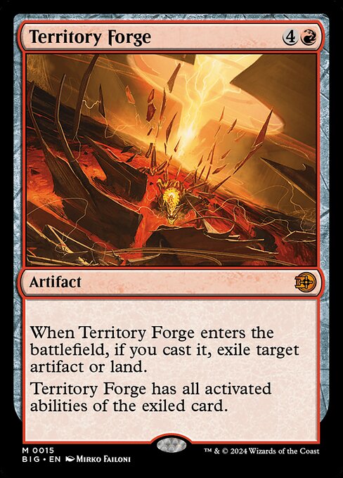 MTG Territory Forge BIG 015 Regular Foil