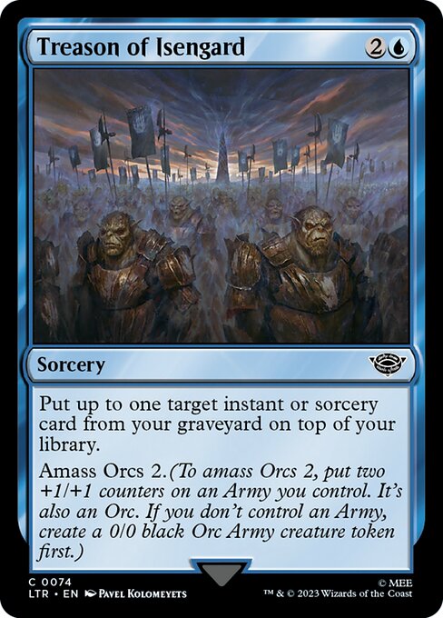 MTG Treason of Isengard LTR 074 Regular Foil