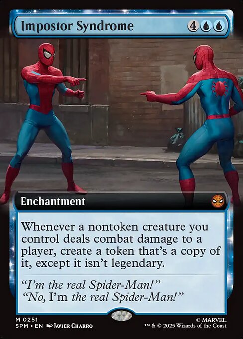 MTG Impostor Syndrome SPM 251 Extended Art Nonfoil