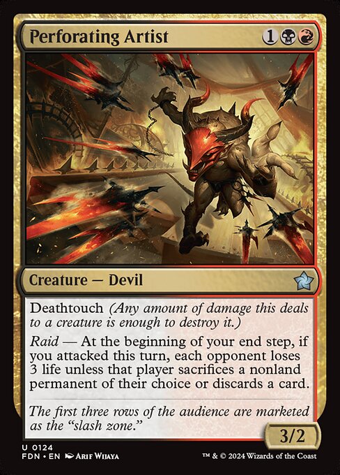 MTG Perforating Artist FDN 124 Regular Nonfoil