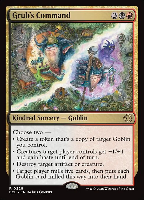 MTG Grub's Command ECL 228 Regular Nonfoil