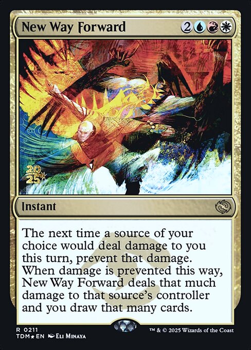 MTG New Way Forward PTDM 211s Prerelease Foil