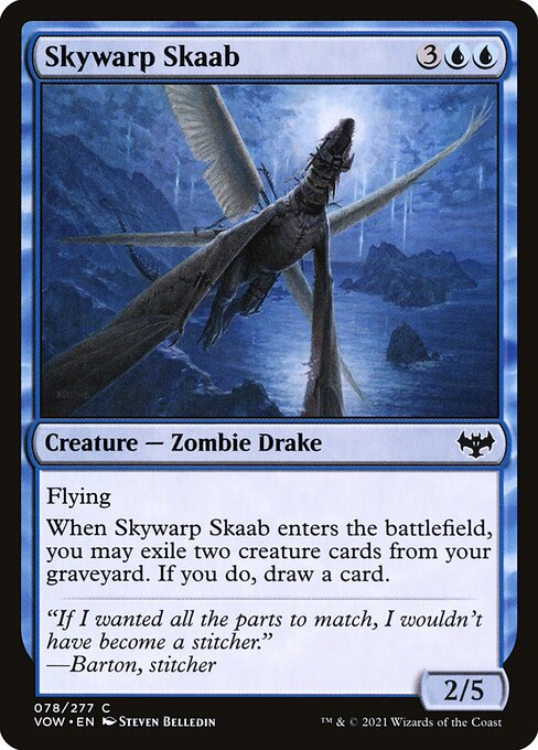 MTG Skywarp Skaab VOW 078 Standard Nonfoil front