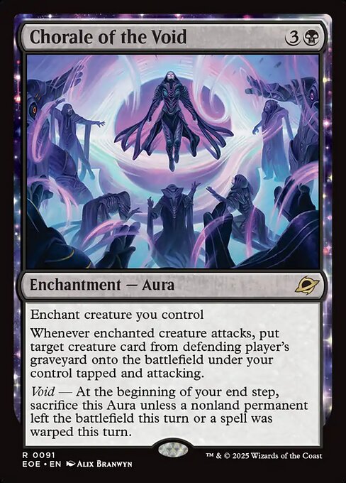 MTG Chorale of the Void EOE 091 Regular Nonfoil