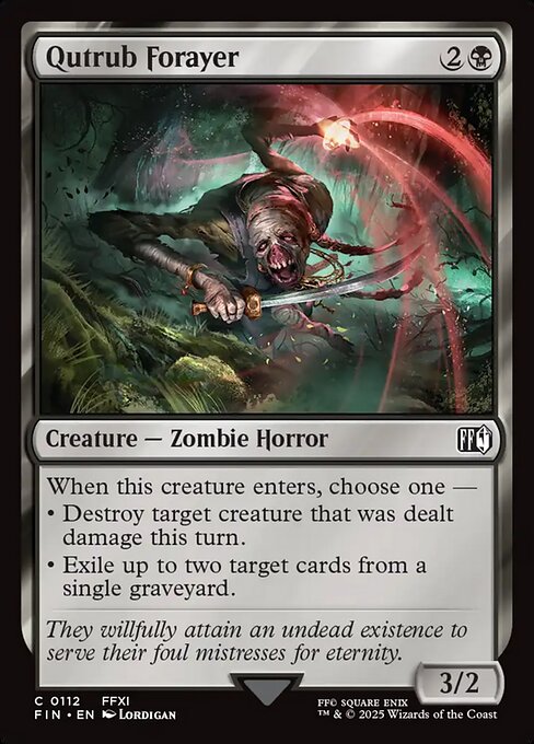 MTG Qutrub Forayer FIN 112 Regular Nonfoil