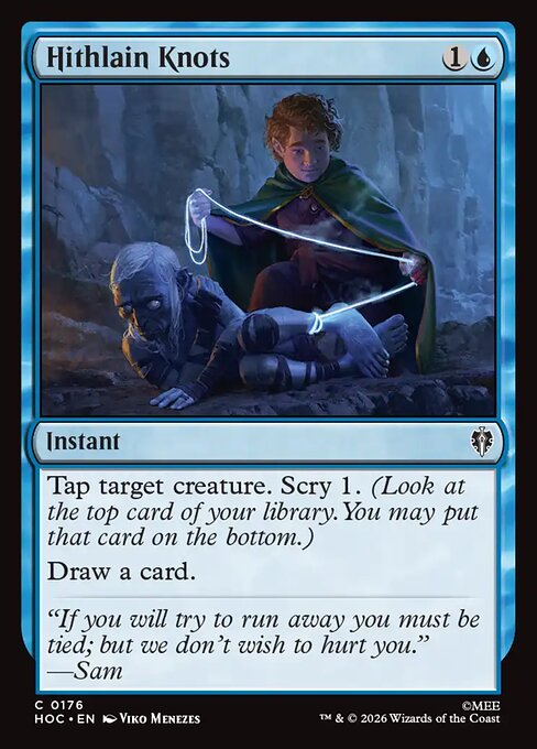 MTG Hithlain Knots HOC 176 Regular Foil