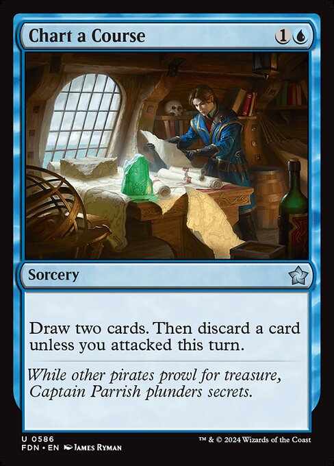 MTG Chart a Course FDN 586 Starter Collection Nonfoil