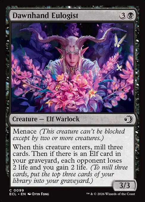 MTG Dawnhand Eulogist ECL 099 Regular Foil