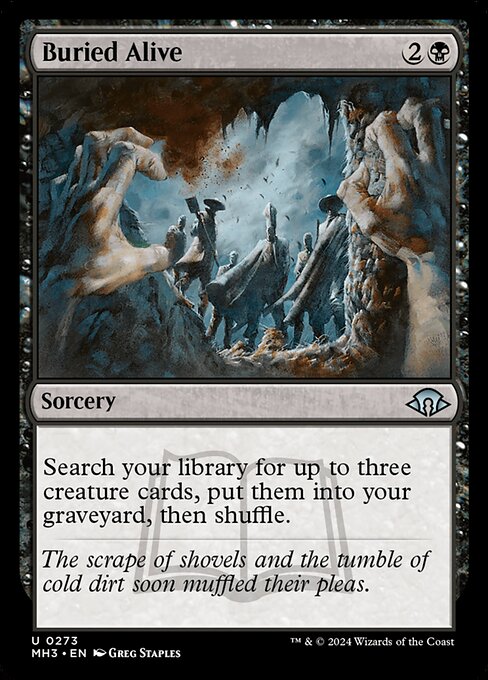 MTG Buried Alive MH3 273 Regular Nonfoil