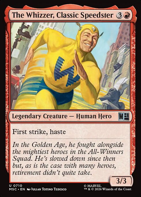 MTG The Whizzer, Classic Speedster MSC 710 Regular Nonfoil