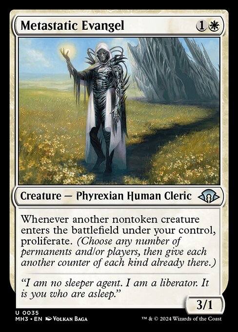 MTG Metastatic Evangel MH3 035 Regular Foil