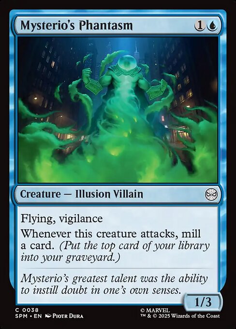 MTG Mysterio's Phantasm SPM 038 Regular Foil