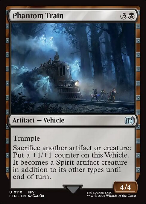 MTG Phantom Train FIN 110 Regular Nonfoil