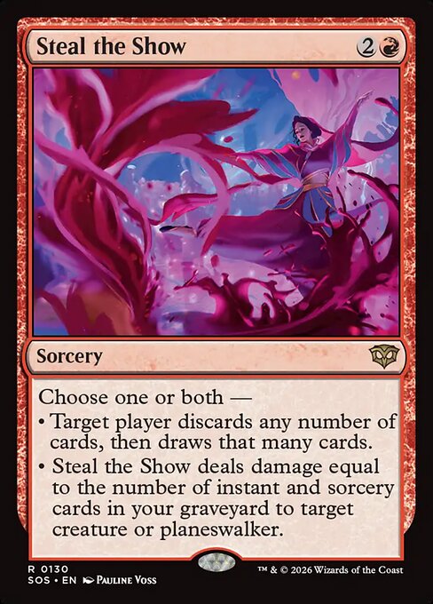 MTG Steal the Show SOS 130 Regular Nonfoil