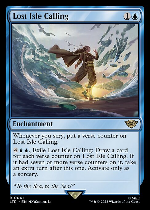 MTG Lost Isle Calling LTR 061 Regular Foil