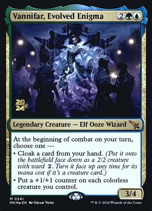MTG Vannifar, Evolved Enigma PMKM 241s Prerelease Foil