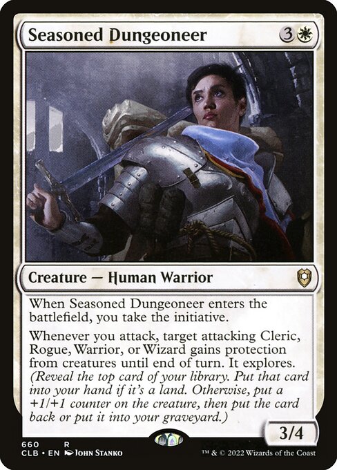 MTG Seasoned Dungeoneer CLB 660 Commander Deck Nonfoil