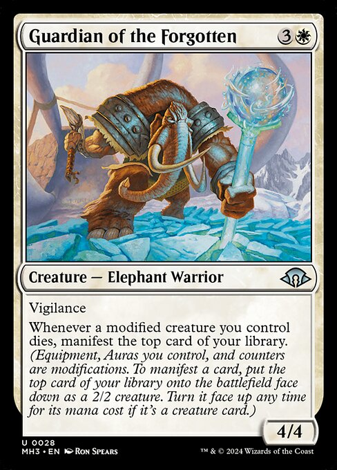 MTG Guardian of the Forgotten MH3 028 Regular Foil