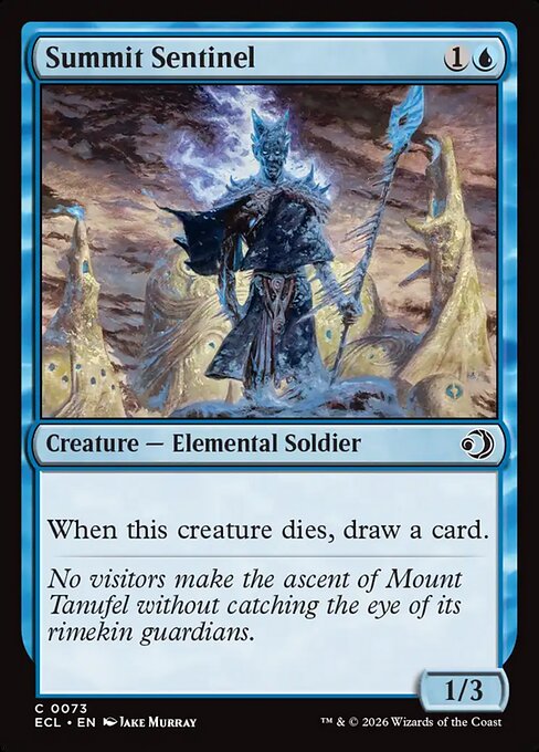 MTG Summit Sentinel ECL 073 Regular Nonfoil