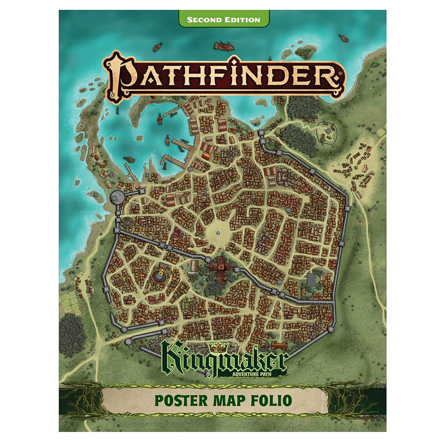 Pathfinder Second Edition: Pathfinder Kingmaker Poster Map Folio