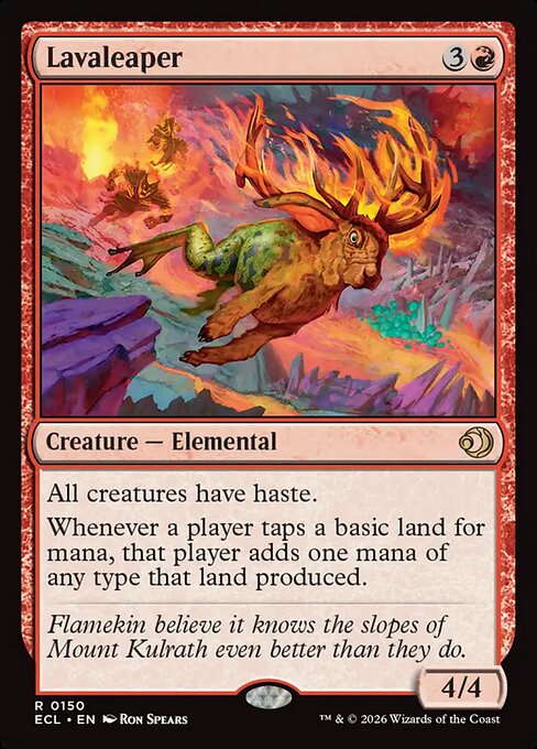 MTG Lavaleaper ECL 150 Regular Foil