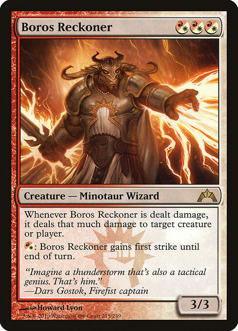MTG Boros Reckoner GTC 215 Regular Foil