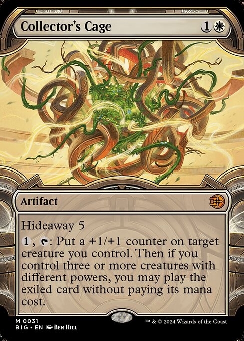 MTG Collector's Cage BIG 031 Showcase Vault Frame Nonfoil