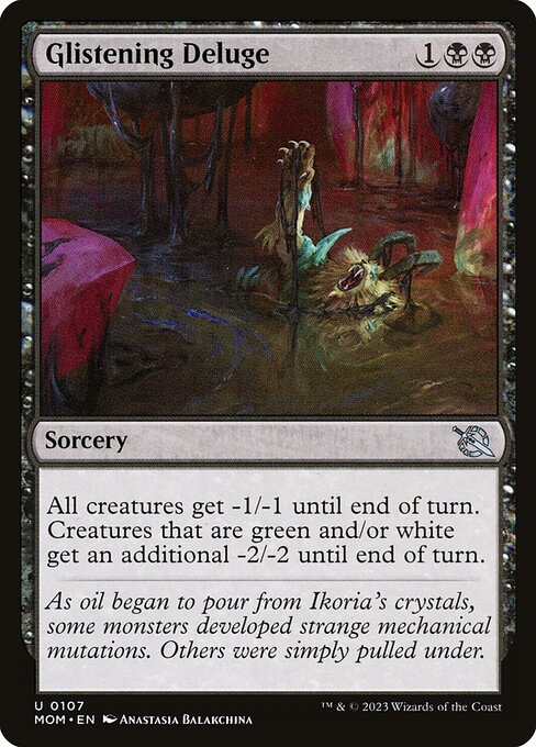 MTG Glistening Deluge MOM 107 Regular Foil