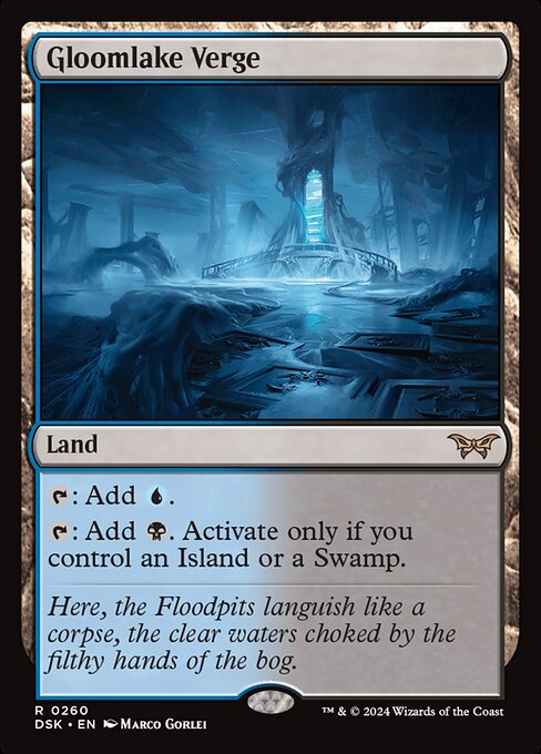 MTG Gloomlake Verge DSK 260 Regular Foil