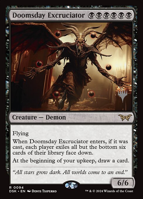 MTG Doomsday Excruciator PDSK 094p Promo Pack Nonfoil
