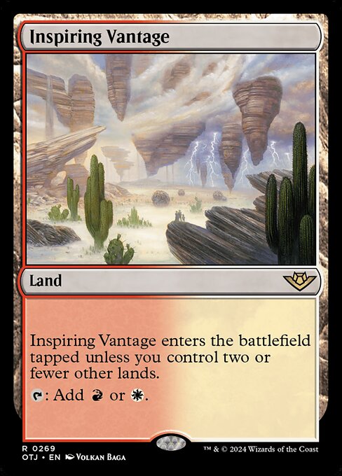 MTG Inspiring Vantage OTJ 269 Regular Foil