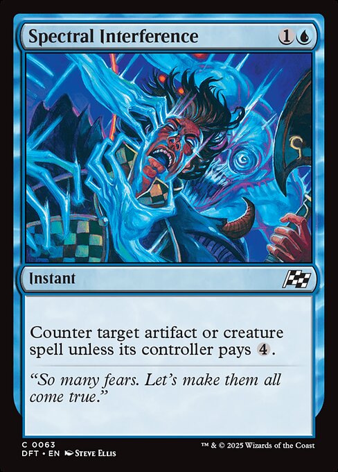 MTG Spectral Interference DFT 063 Regular Nonfoil