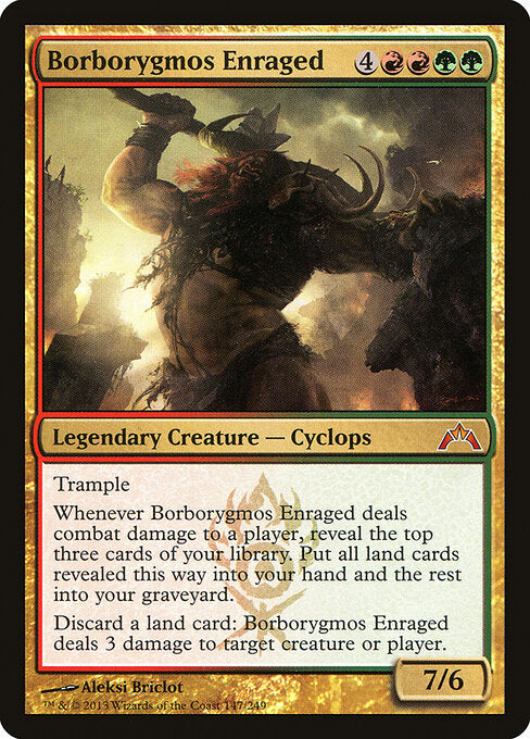 MTG Borborygmos Enraged GTC 147 Regular Nonfoil