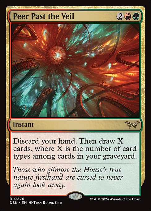MTG Peer Past the Veil DSK 226 Regular Nonfoil