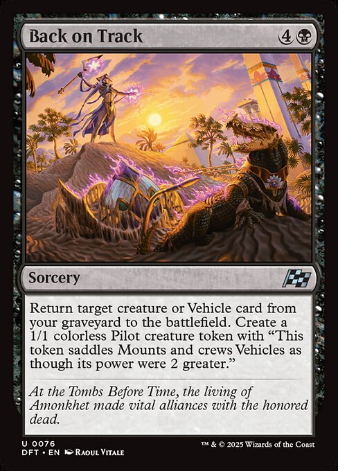 MTG Back on Track DFT 076 Regular Nonfoil