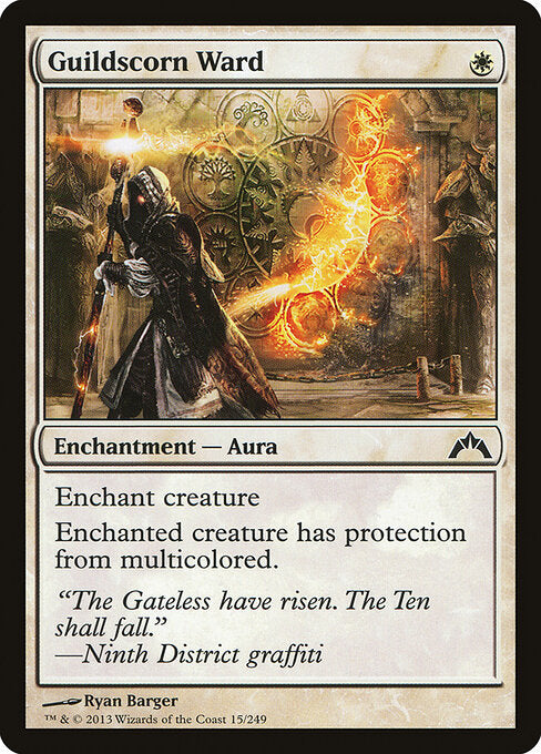 MTG Guildscorn Ward GTC 015 Regular Nonfoil