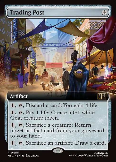 MTG Trading Post MSC 455 Extended Art Nonfoil