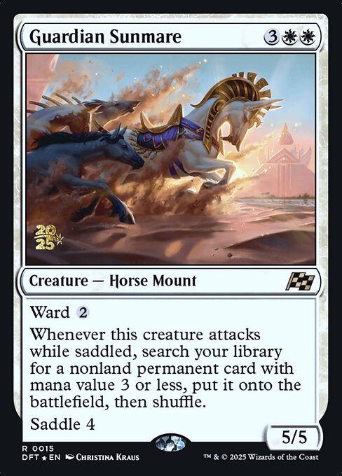 MTG Guardian Sunmare PDFT 015s Prerelease Foil