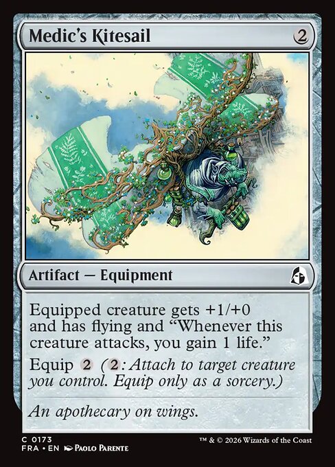 MTG Medic's Kitesail FRA 173 Standard Foil front