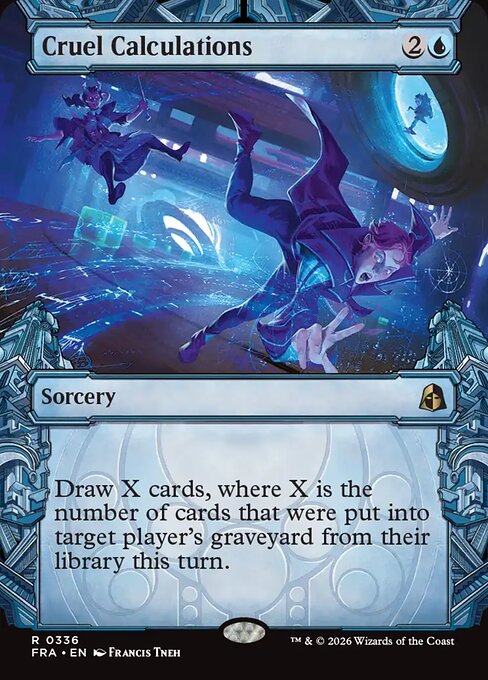 MTG Cruel Calculations FRA 336 Sculptor's Stronghold Nonfoil front