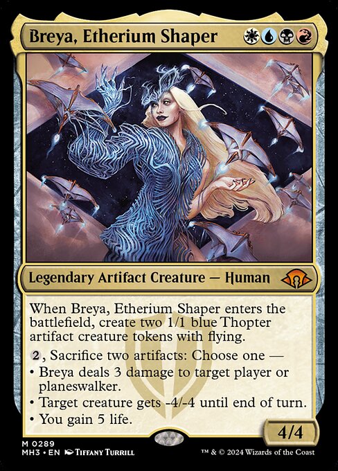 MTG Breya, Etherium Shaper MH3 289 Regular Foil
