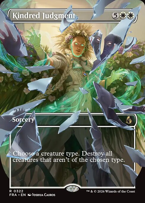 MTG Kindred Judgment FRA 322 Shattered Mirror Nonfoil front