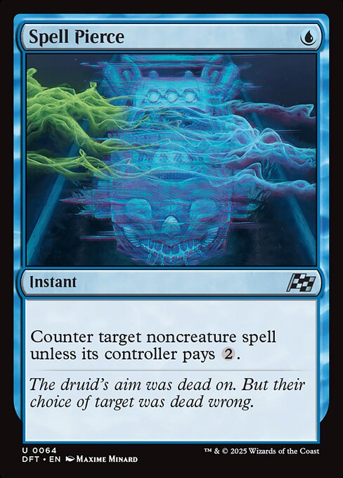 MTG Spell Pierce DFT 064 Regular Foil