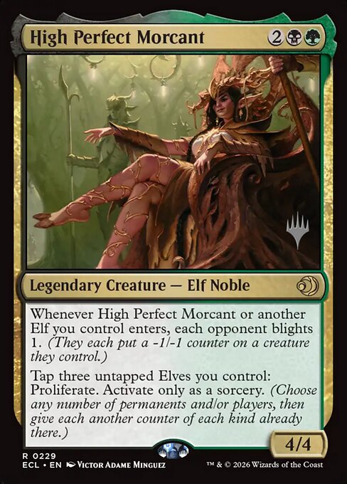 MTG High Perfect Morcant PECL 229p Promo Pack Nonfoil